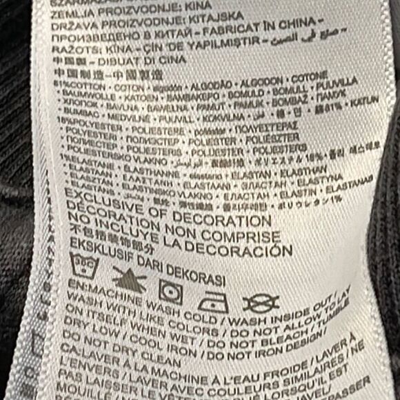 Levi’s Infants Black Knit Jogger Jeans size 18 Months NEW with tag - Picture 6 of 6